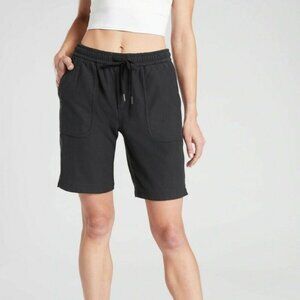 Athleta Black High Rise Farallon‎ Burmuda Shorts